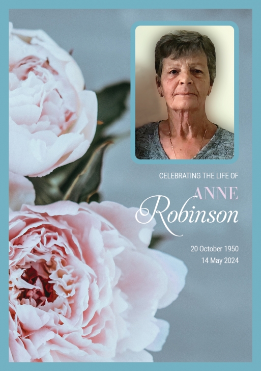 Annie Robinson Funeral Notices, Tributes, casts Kings Funerals