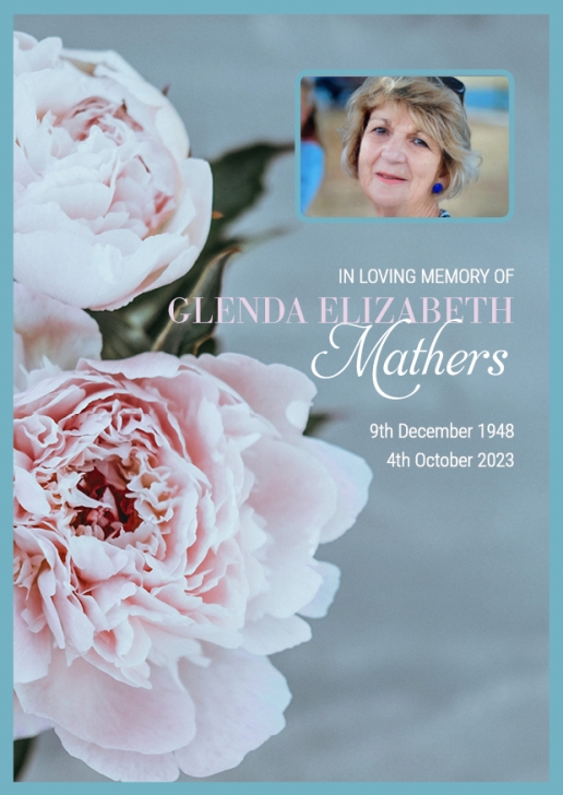 Glenda Mathers Funeral Notices, Tributes, casts Kings Funerals